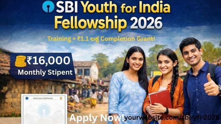 SBI Youth for India Fellowship 2026